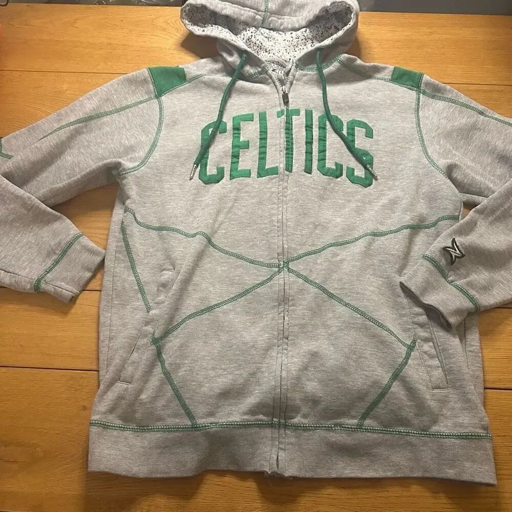 Vintage Y2K Celtics zipway change “n” the game l zip up hoodie
